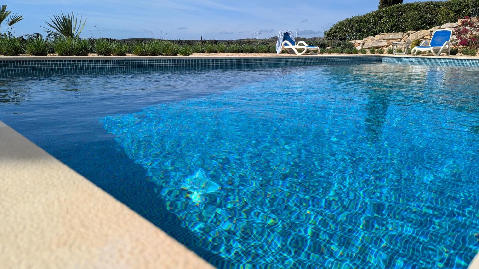 Stunning Villa With Pool & View Near Beach Budens Exterior foto